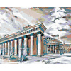Maľovanie podľa čísel - Grécka stavba, 50 x 40 cm, napnuté plátno na ráme 8596530040538
