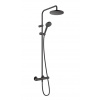 Hansgrohe Vernis Blend Sprchový set Showerpipe 200 s termostatom, matná čierna 26276670-HG