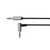 Kabel Audio Kruger&Matz KM0312 úhlový Jack 3.5 stereo propojovací 1m
