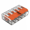 WAGO RÝCHLOSPOJKA UNIVERZÁLNA DRÔTOVÁ/LINKA 5x6 mm 221-615 1 ks