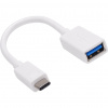 Sandberg USB-C to USB 3.0 Converter USB kábel 0,1 m USB 3.2 Gen 1 (3.1 Gen 1) USB C USB A Biela (136-05)
