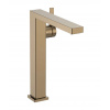 Hansgrohe Tecturis E Umývadlová batéria s výpusťou Push-Open, CoolStart, EcoSmart, kefovaný bronz 73073140-HG