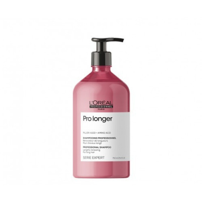 L'Oréal Professionnel Serie Expert Pro Longer Professional Shampoo 750 ml - Posilňujúci šampón na obnovu dĺžok vlasov