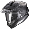SCORPION prilba na motocykel ADF-9000 AIR DESERT, čierna/strieborná, veľ. M
