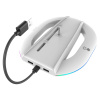 iPega P5S035SA Vertikální Stojan s RGB pro PS5 Slim/PS5 Pro bílá