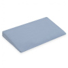Mušelínový poťah na detský vankúš - klin New Baby STANDARD 59x37cm blue modrá