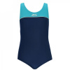 Slazenger LYCRA® XTRA LIFE™ Racer Back Swimsuit Girls Navy 11-12 Years