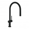 Hansgrohe Talis M54, páková kuchynská batéria 210, vyťahovateľný výtok, 1jet, sBox, matná čierna, HAN-72803670