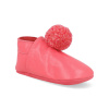 Barefoot capáčky Lait et Miel - Pompons Rose Foncé bambulky