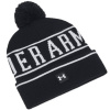 Čiapka Under Armour Halftime Pom Beanie Black/White Jedna veľkosť