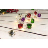 Reťaz MagicHome Vianoce Bell, 20x LED biela, so zvončekom, 2xAA, jednoduché svietenie, osvetlenie, L