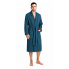 Pánsky župan Vestis Saimaa Teal Waffle Robe M