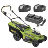 Akumulátorová kosačka PROCRAFT SPLM22, 43cm - set 2xaku+1xdvojnabíjačka (Akumulátorová kosačka SPLM22/20/20-4/20-2)