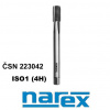 Závitník strojný M12x1,25 HSSE ISO1 C bez lámača, Narex N-3042-M12x1,25-HSS-ISO1C