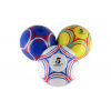 Teddies Lopta futbalová šitá kožená 22cm 3 farby