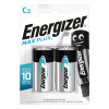 Energizer Max Plus malý monočlánok C E93/LR14 BP2 alkalické batérie 2ks 7638900423334