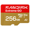 SanDisk MicroSDXC Extreme GO 256GB (UHS-I, R240MB/s / W160MB/s, 5K) - 00226992