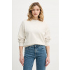 Calvin Klein Jeans mikina dámska bavlnená LV047F204G béžová S