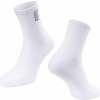 ponožky FORCE COLOUR krátké, bílé Velikost: L-XL/42-46
