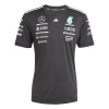 adidas Mercedes AMG Petronas Formula One Team Driver Shirt Mens Black/White L
