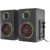 Reproduktory 2.0 24W GENESIS HELIUM 300BT ARGB, Bluetooth 5.0
