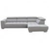 Xora ROHOVÁ SEDACIA SÚPRAVA, textil, svetlosivá - Sedačky - 002527006202