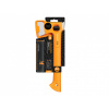 Fiskars Set sekera X13 + ostřič XSHARP 1075437