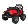 mamido Elektrické autíčko Extreme Sport 4x4 s premenlivou veľkosťou červené