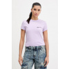 Bavlnené tričko Karl Lagerfeld Jeans dámske, biela farba, A1W17004 M