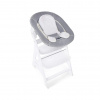 Hauck Alpha+ drevená stolička+novorodenecký Newborn set, 0m+, White Grey