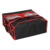 FURMIS Taška na pizzu na 4 krabice 450x450 mm, material Cordura, černá s červeným lemováním | FURMIS, T4L