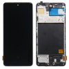 LCD Displej + Dotykové sklo Samsung Galaxy A51 + Rám - OLED kvalita