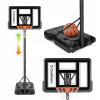 Basketbalový kôš OneTeam BH02 Nastaviteľný do 305 cm Stabilné mobilné kolieska