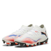 Puma FUTURE 8 MATCH Womens Artificial Ground Football Boots White/Black/Red 3 (35.5)