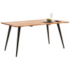 Carryhome JEDÁLENSKÝ STÔL, akácia, čierna, farba akácie, 160/90/76 cm - Jedálenské programy - 001630002501