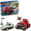 LEGO Sonic the Hedgehog 77118 Silver a auto vs. Knuckles a monster truck
