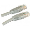 XtendLan Patch kábel krížený Cat 5e UTP 1m - šedý