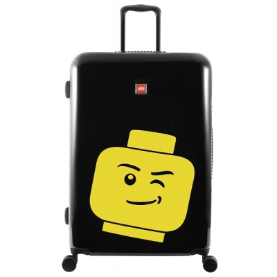 LEGO Luggage ColourBox Minifigure Head 28" - Čierny