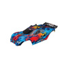 Traxxas karoséria červená: Rustler 4x4 VXL