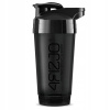 Šejker 4FIZJO 700 ml, čierny