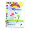 Papier farebný lepiaci sada školská
