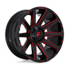 Fuel D643 CONTRA disk 20x10 5x114.3/5x127 78.1 ET-18, Gloss black