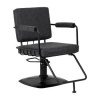 Gabbiano Katania Loft Old Leather kadernícke kreslo čierne