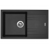 drez granitový Sinks LINEA 780 N Metalblack
