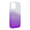 Puzdro gumené Apple iPhone 12 Pro Max forcell Shining tran/fialo