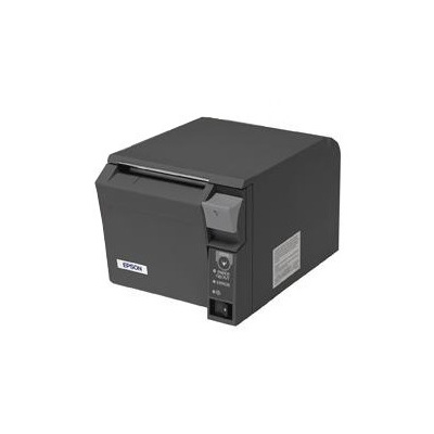 EPSON TM-T70II pokladničná tlačiareň, USB + sériová, čierna, rezačka, s napájacím zdrojom