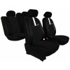 Pokter Autopoťahy pre Volkswagen Golf (V) 2003-2008 GT8 - čierno-biele 2+3