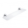 Nimco Unix - Polica IXI s frézovanými otvormi, 50 cm, chróm UN X350-26