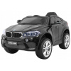 BMW X6M Elektrické autíčko pre deti Lak Čierna Farba Diaľkové ovládanie EVA Pomaly Rozjazd