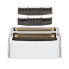 BaByliss Pro FXRF2E Complete Shaver Foil & Cutter 2 Heads Silver